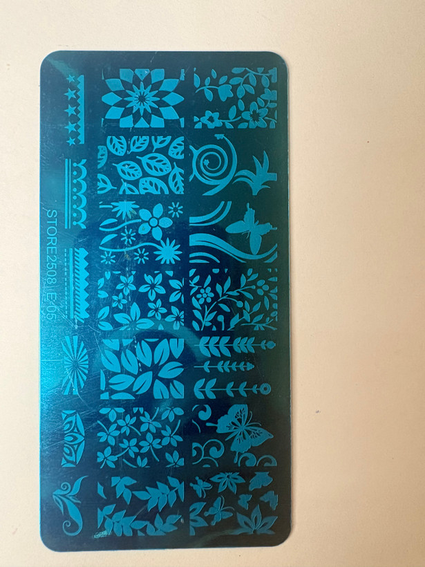 شابلون طراحی ناخن سایز کوچک